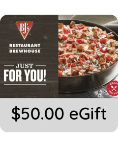 $50.00 BJ's Restaurant eGift Card