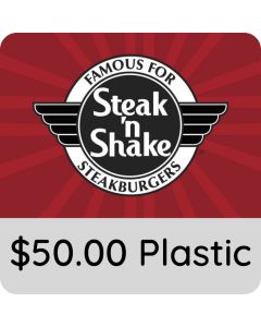 $50.00 Steak 'n Shake Gift Card