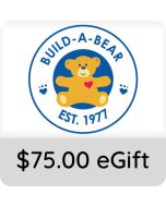 $75.00 Build-A-Bear Workshop eGift Card