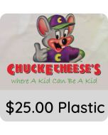 $25.00 Chuck E. Cheese's Gift Card