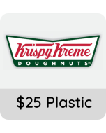 $25.00 Krispy Kreme Gift Card