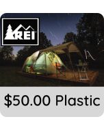 $50.00 REI Outdoors Gift Card