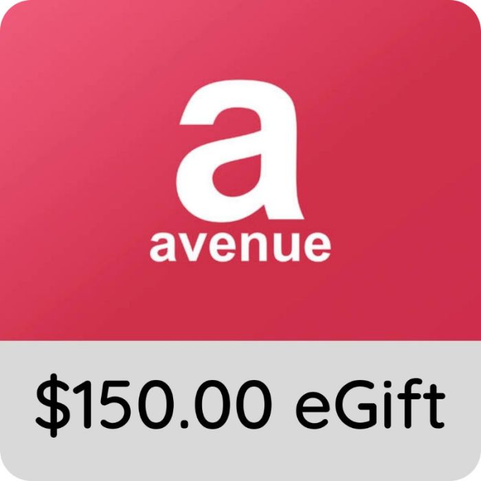 $150.00 Avenue eGift Card