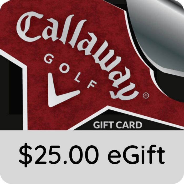 $25.00 Callaway Golf eGift Card