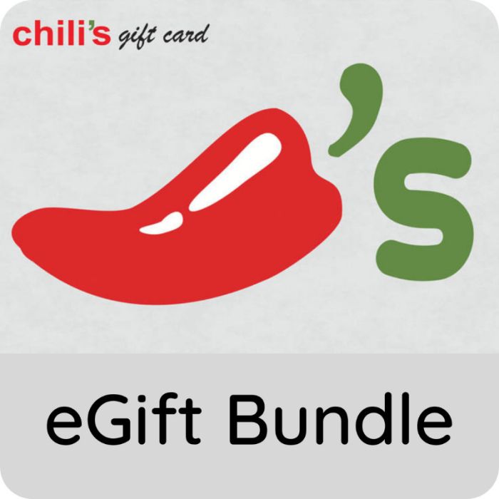 $50.00 Chili's eGift Card Bundle