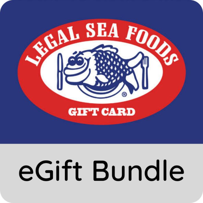 $200.00 Legal Sea Foods eGift Card Bundle