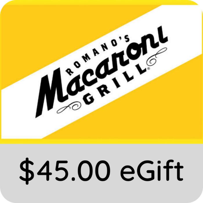 Macaroni Grill eGift Card