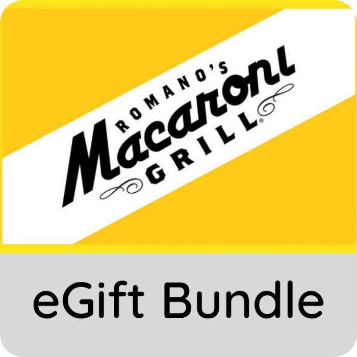 Macaroni Grill eGift Card Bundle
