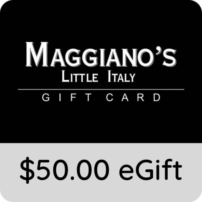 Maggiano's Little Italy eGift Card