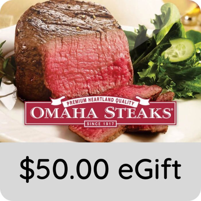 Omaha Steaks eGift Card