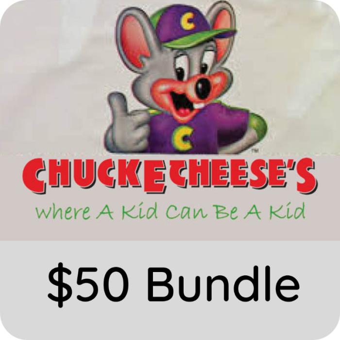 Chuck E. Cheese Gift Card