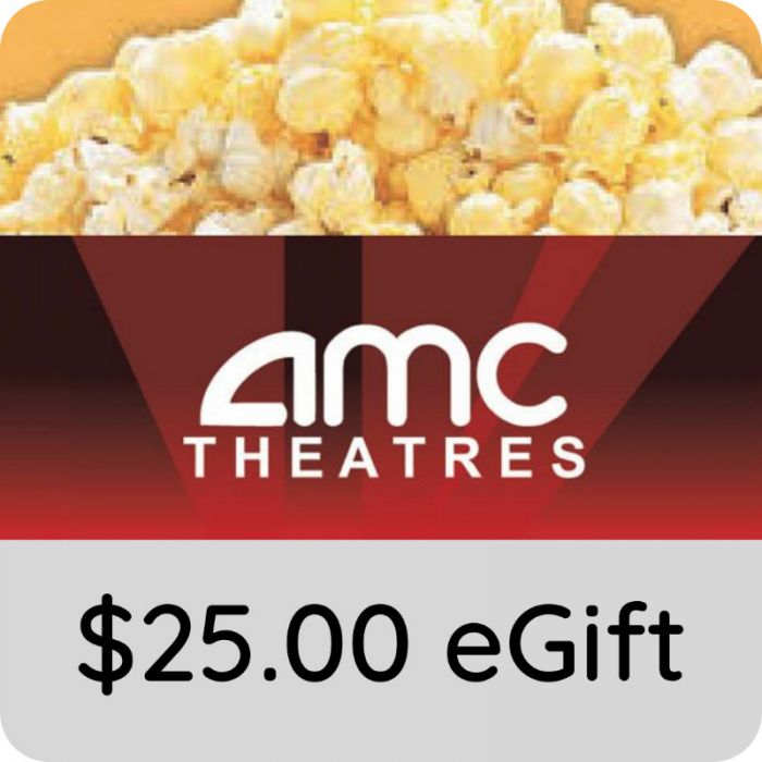 $25.00 AMC Theatres eGift Card