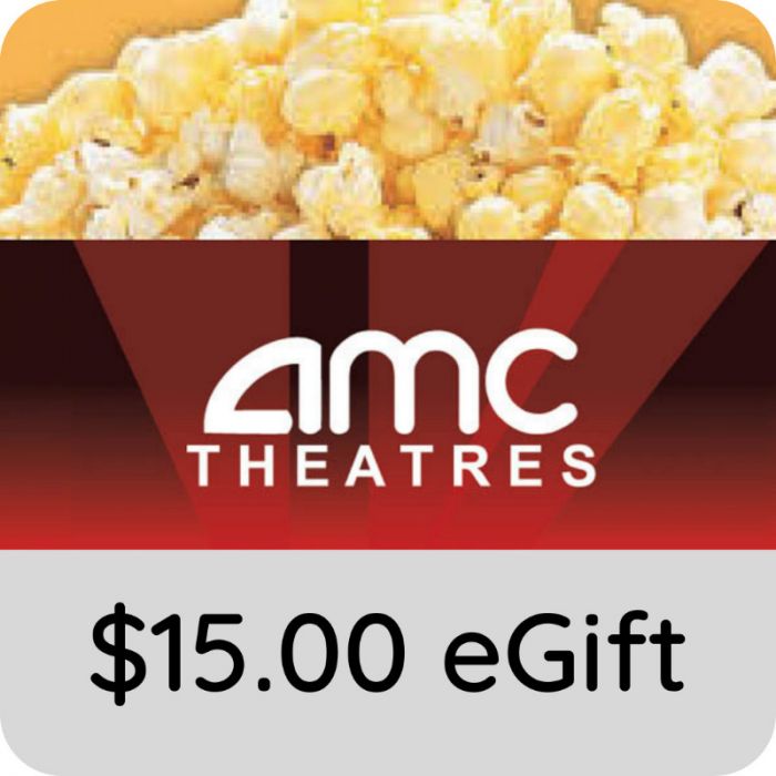 $15.00 AMC Theatres eGift Card