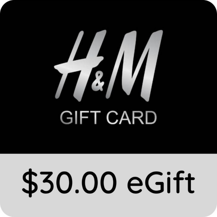 $30.00 H&M eGift Card