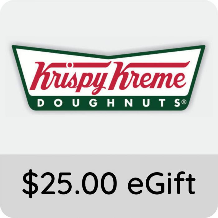 $25.00 Krispy Kreme eGift Card