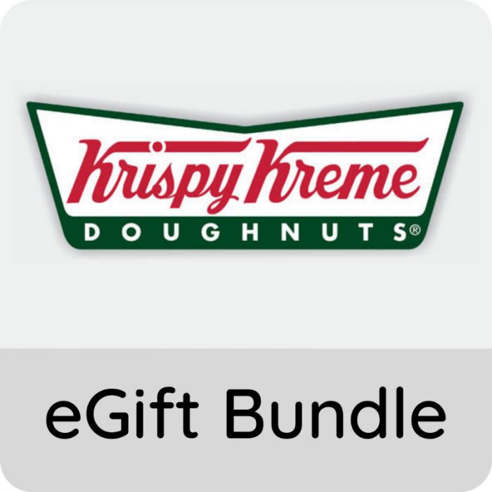 $50.00 Krispy Kreme eGift Card Bundle