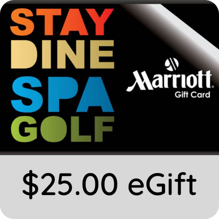 $25.00 Marriot eGift Card