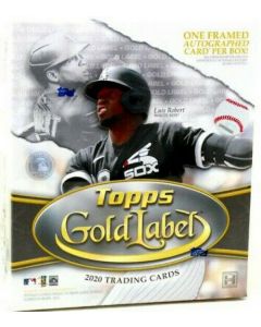 2020 Topps Gold Label Baseball Factory Sealed Hobby Box