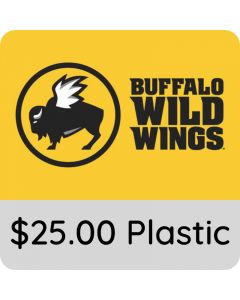 $25.00 Buffalo Wild Wings Gift Card
