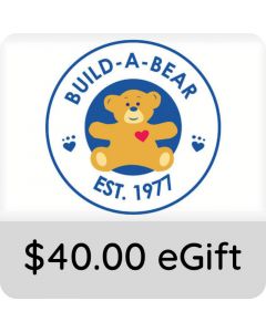 $40.00 Build-A-Bear Workshop eGift Card