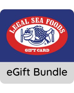 $200.00 Legal Sea Foods eGift Card Bundle