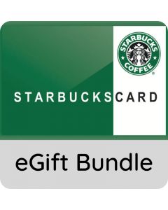 $35.00 Starbucks eGift Card Bundle