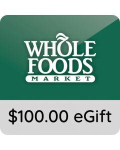 $100.00 Whole Foods eGift Card