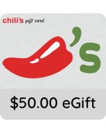 $50.00 Chili's eGift Card